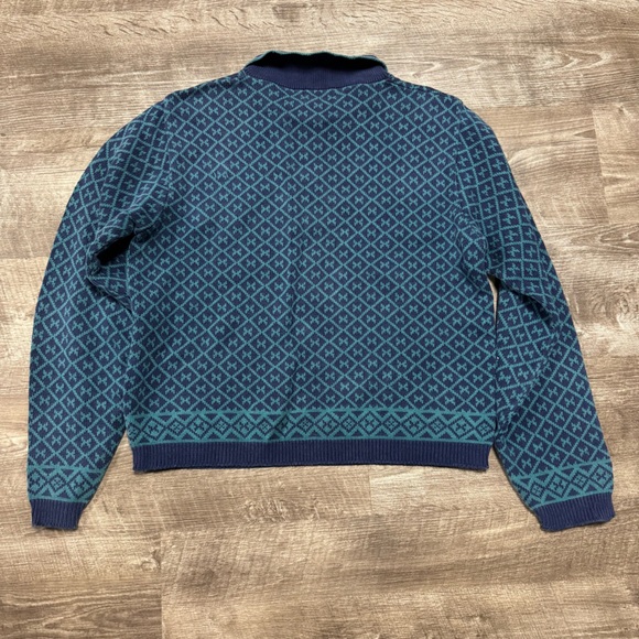 LL Bean Vintage 100% Cotton Sweater Size Large - Picture 8 of 8